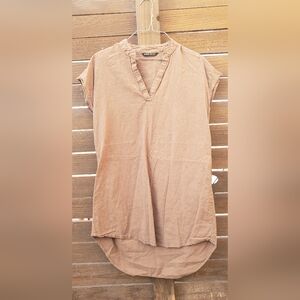 SHEIN Tan Tunic Top